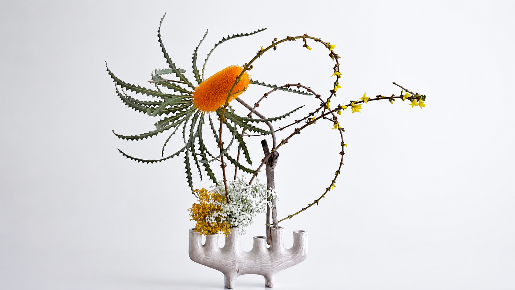 Peak Modernist Ikebana