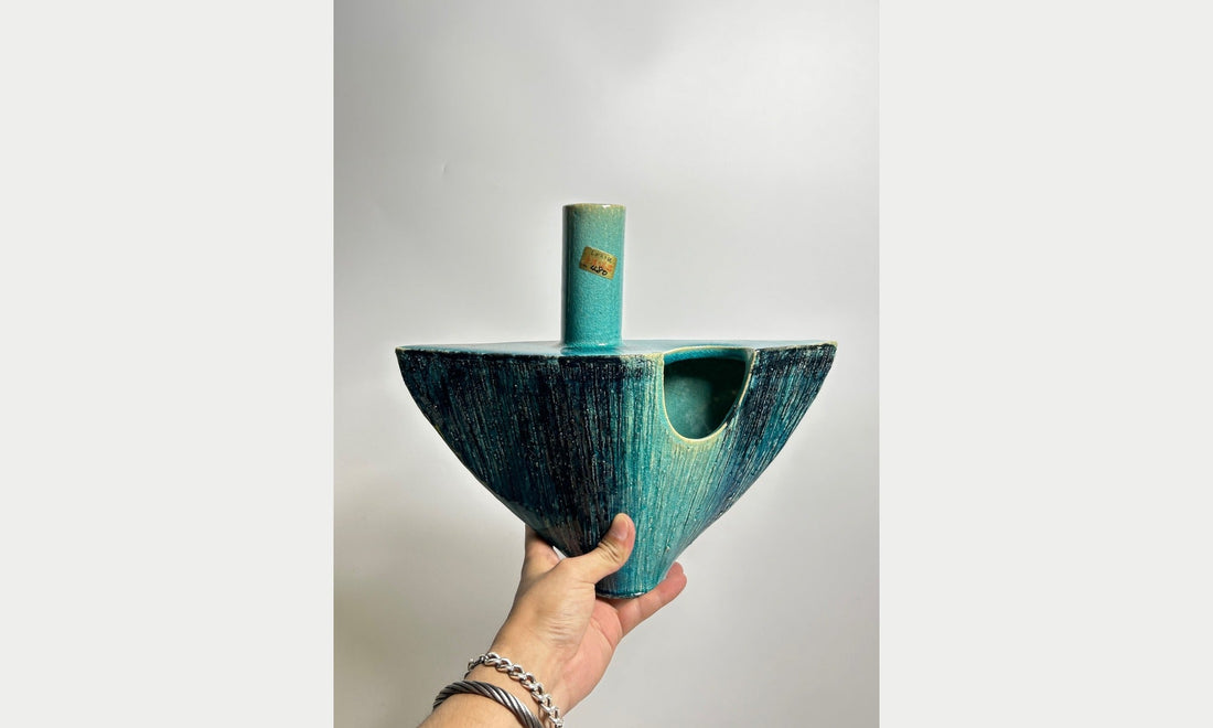 Turquoise Abstract: Gone in a Flash