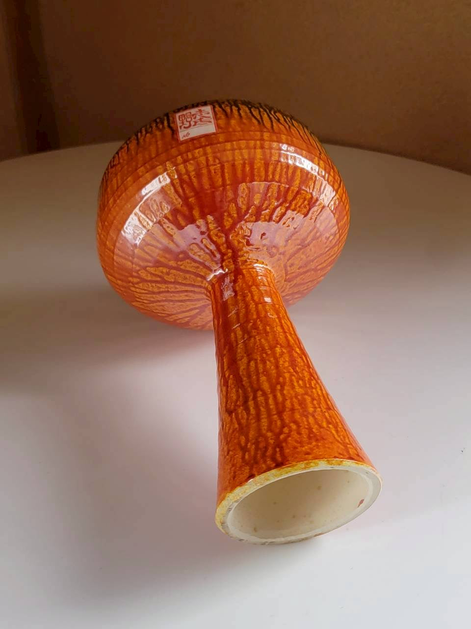 Orange Pedestal