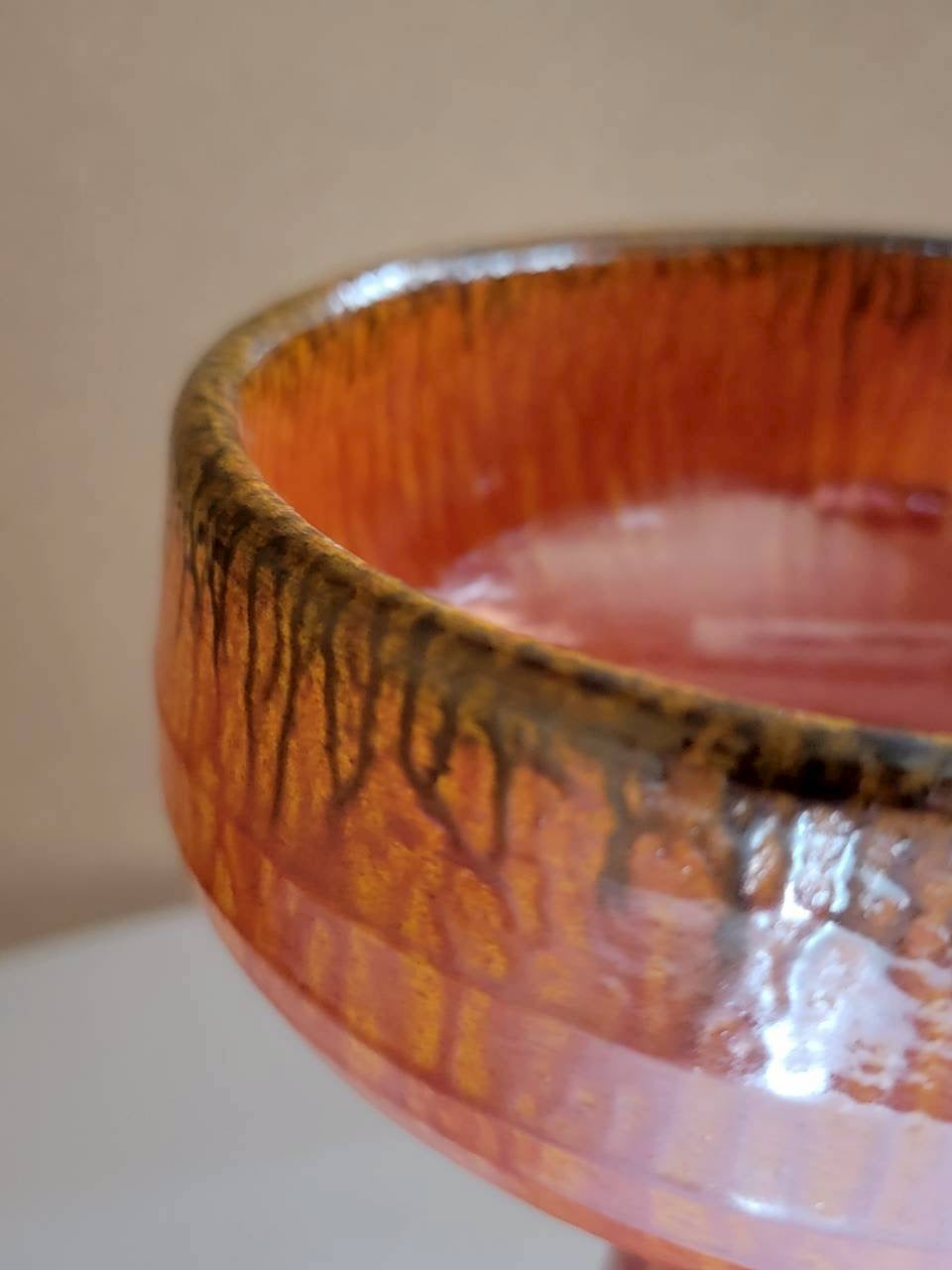 Orange Pedestal