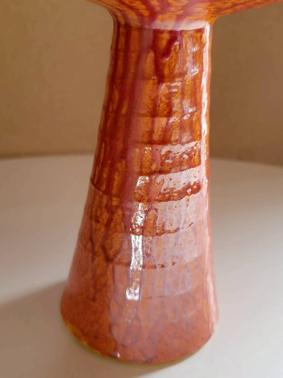Orange Pedestal