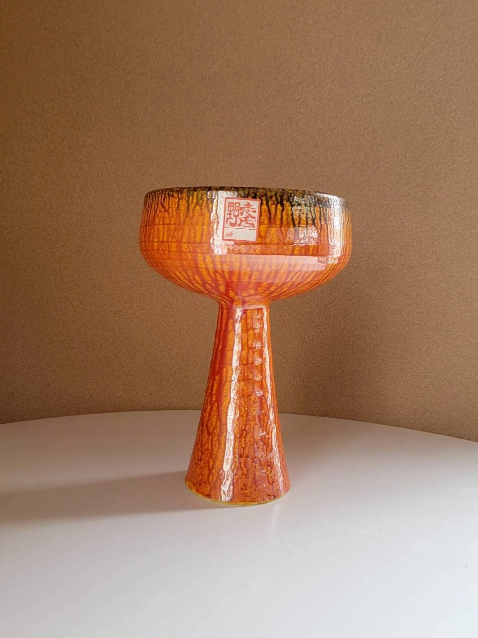 Orange Pedestal