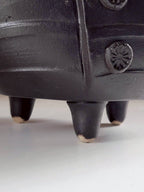 Black Folded Bowl