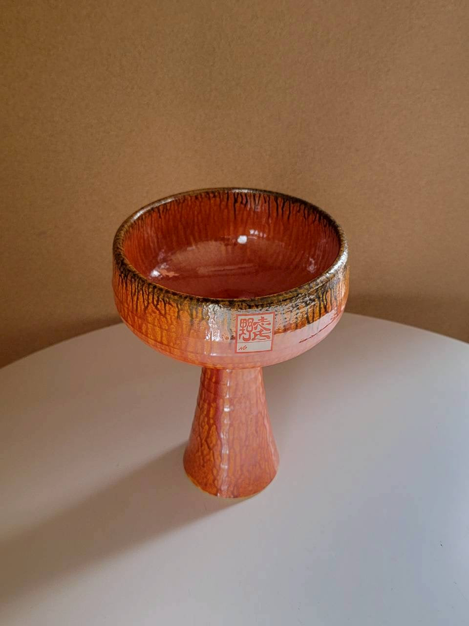 Orange Pedestal