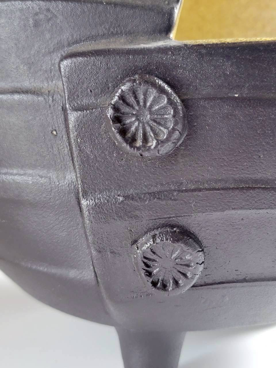 Black Folded Bowl