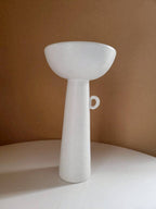 Tall White Pedestal