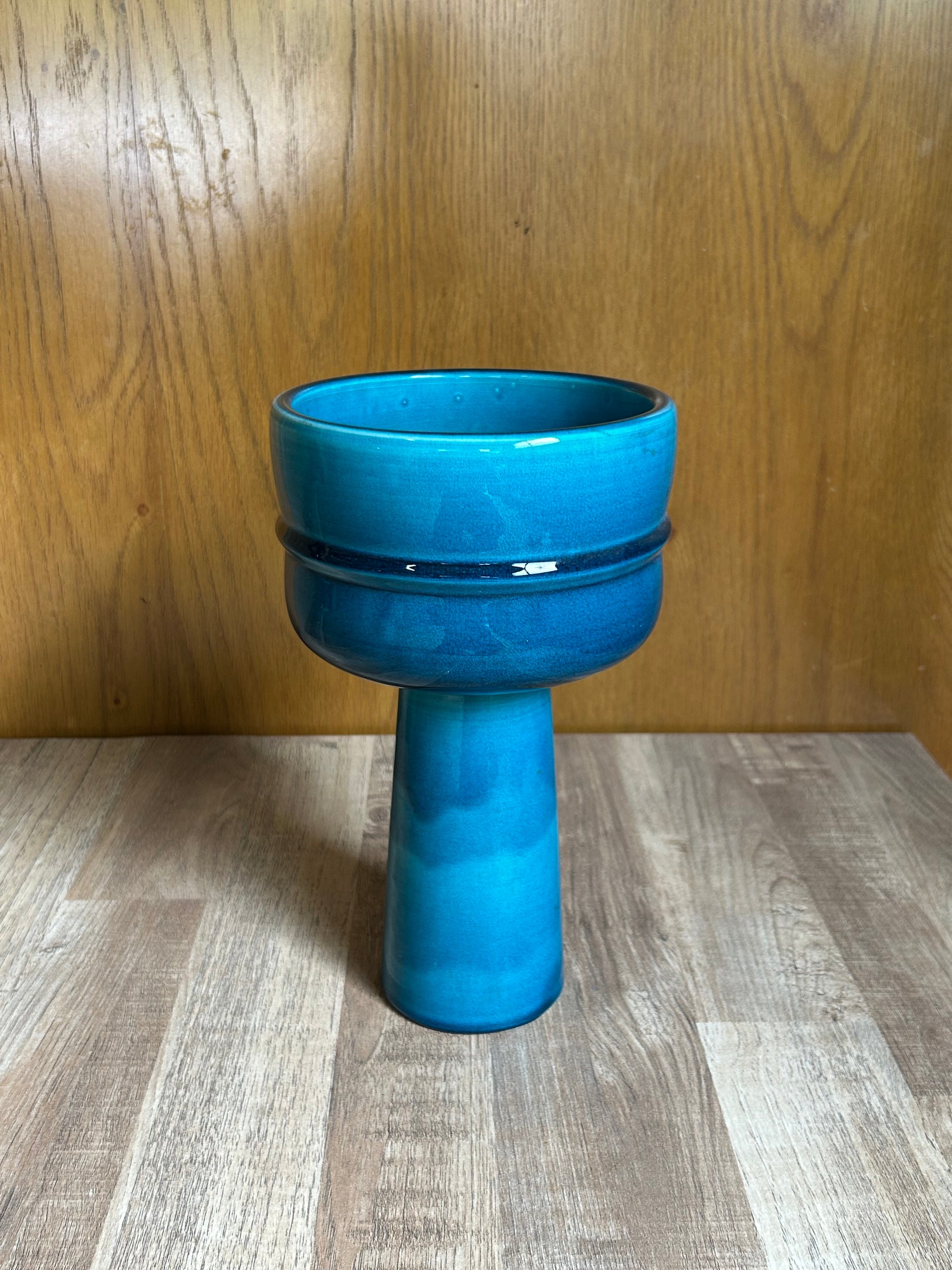Blue Pedestal I