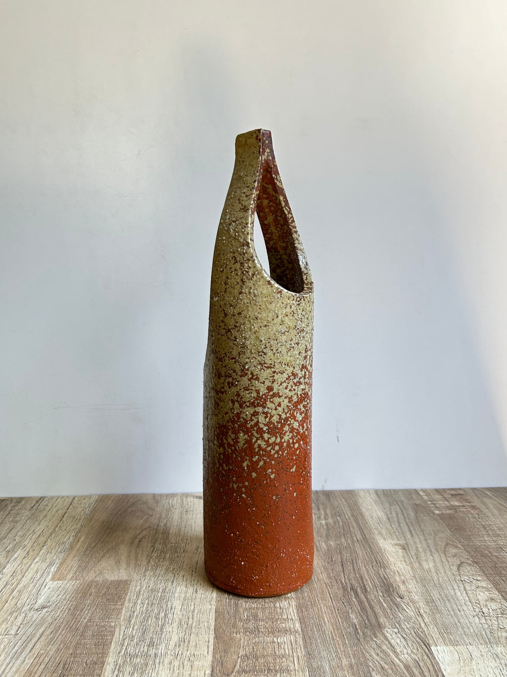 Rustic Pail Vase