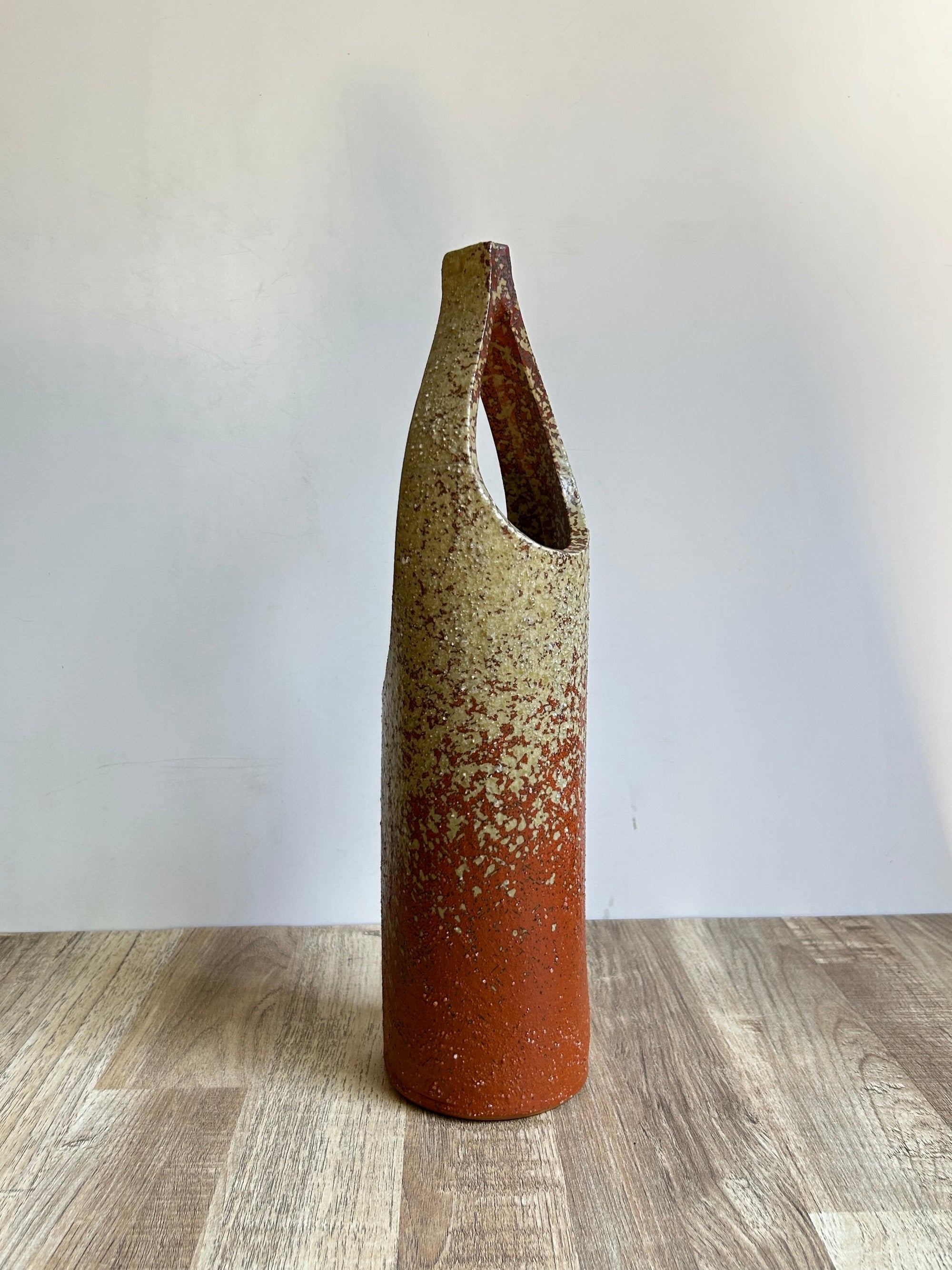 Rustic Pail Vase