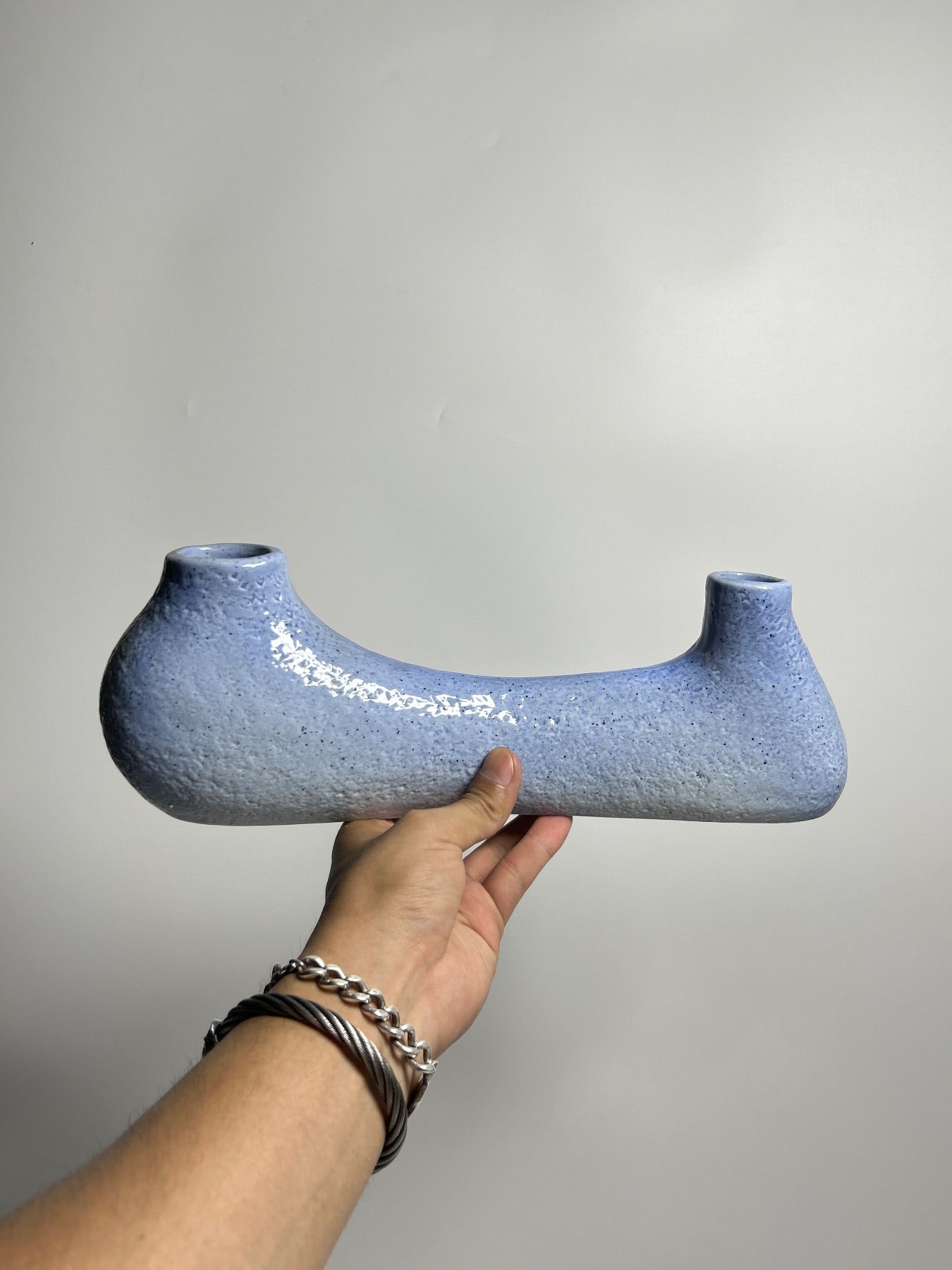 Baby Blue Biomorphic